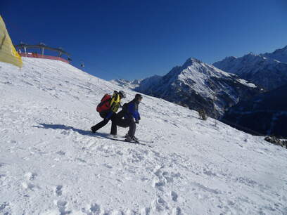 Paragliding im Winter 