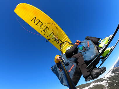 Flugtaxi Mayrhofen, Zillertal - Paragleiter Tandemflüge