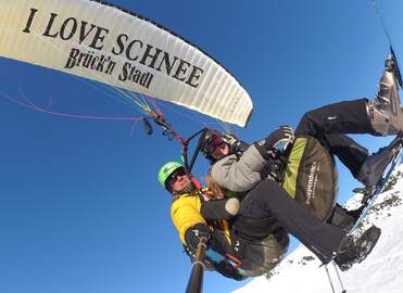 I love schnee - Flugtaxi Mayrhofen 