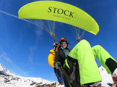 Winter im Zillertal - Flugtaxi Mayrhofen, Zillertal - Paragleiter Tandemflüge